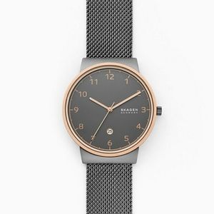 Skagen Men's watch. Steel mesh strap. Father's day